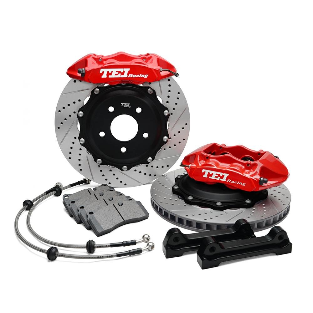 Tei Racing Big Brake Kit 4- Piston Caliper WITH 2-Piece Rotor 355*32mm Big Brake Kit for DO DGE 2010-